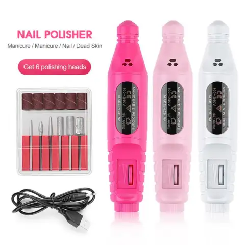 Electric Nail Polish Machine Pen Art Tool