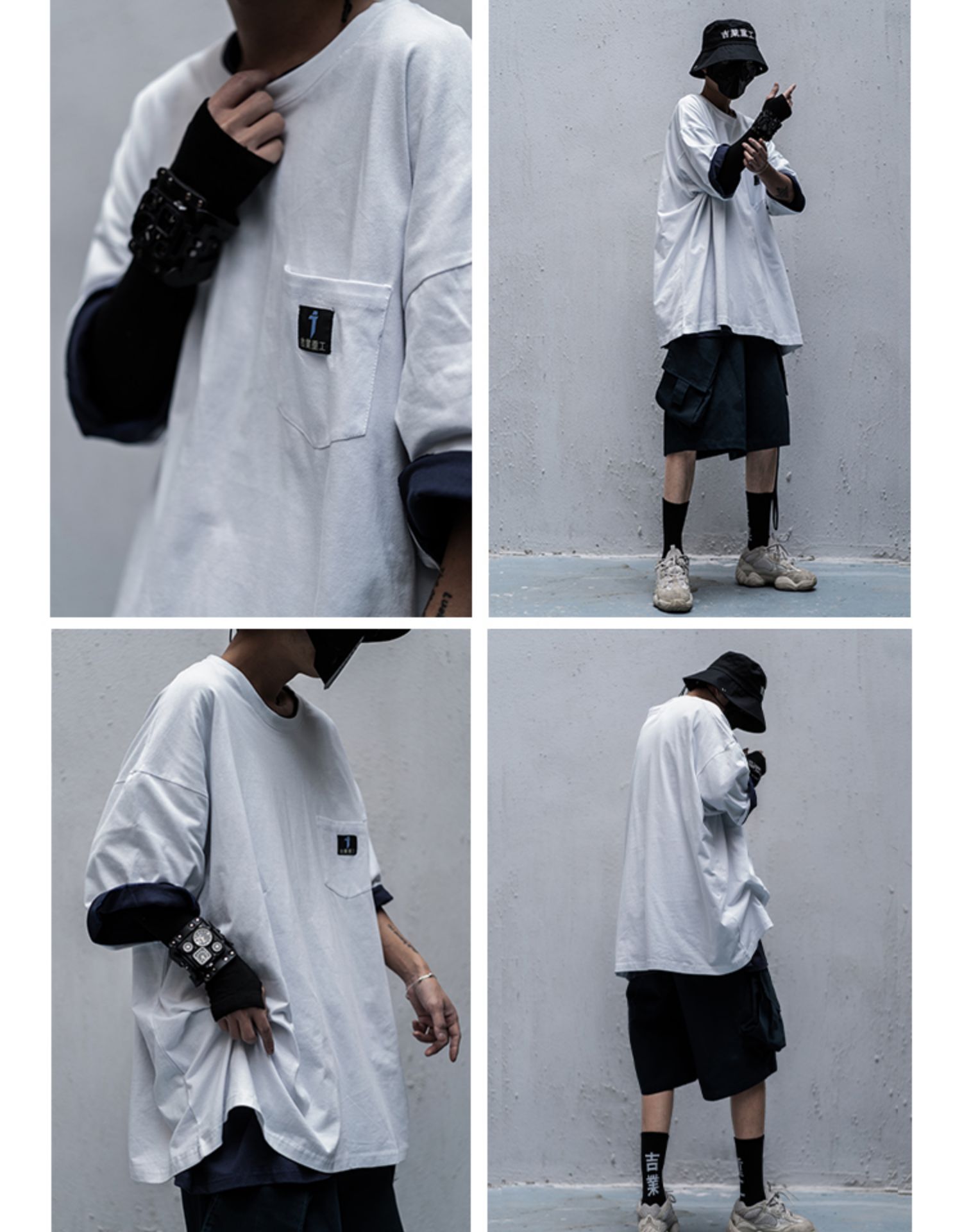 Short-sleeved national tide summer loose T-shirt