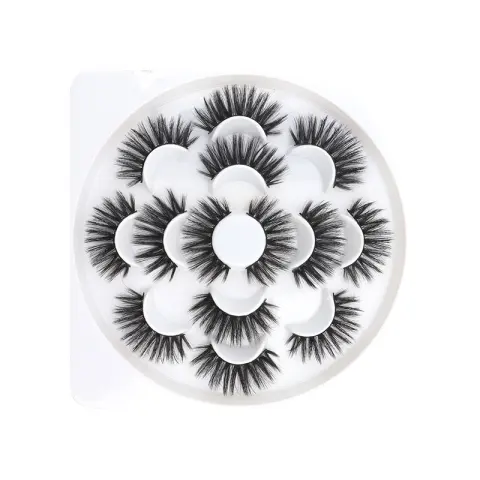 7 Pairs of 3D False Eyelashes