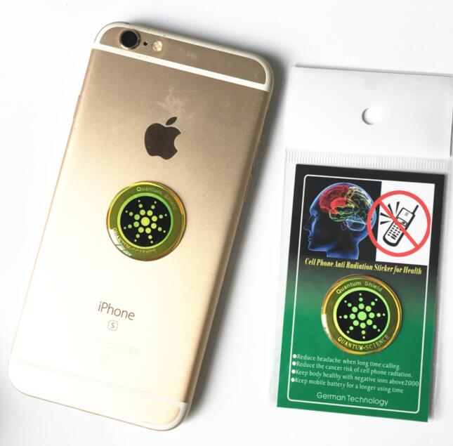 Anti-radiation stickers – Silicone gold