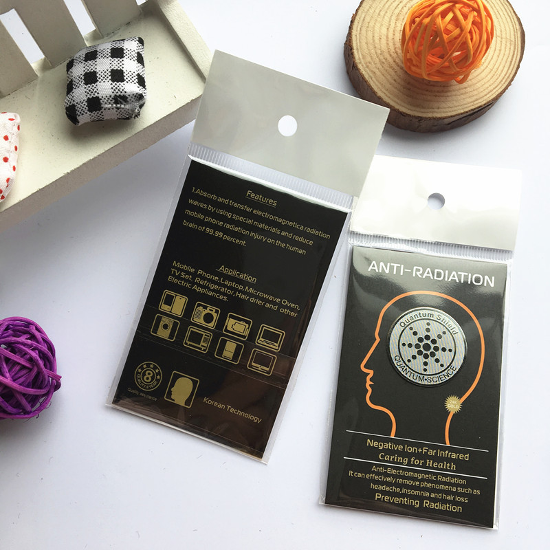 Anti-radiation stickers – Silver