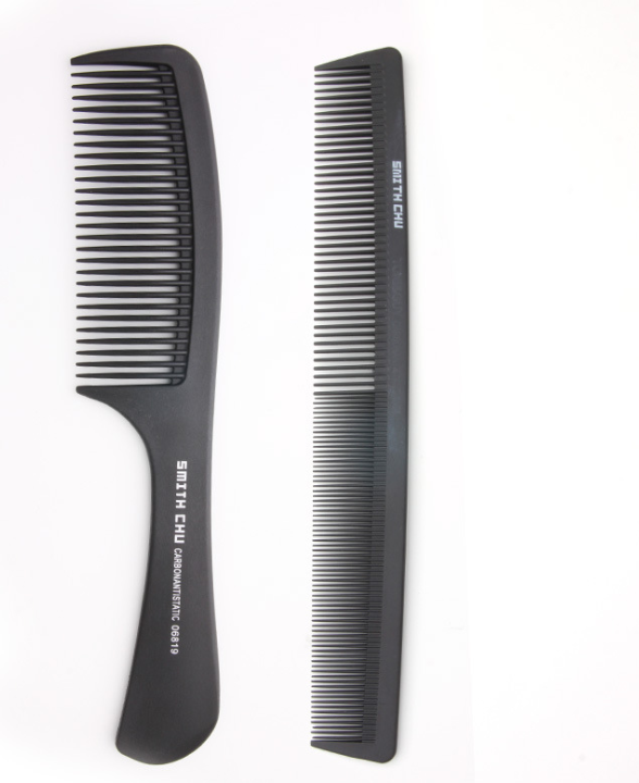 Professional hair long hair styling comb large tooth curly hair comb Black Set - Shop at LoveMi