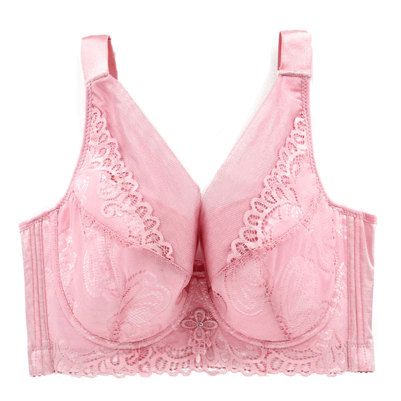 Title 4, Women Plus Size Bra Push Up Lace Vest