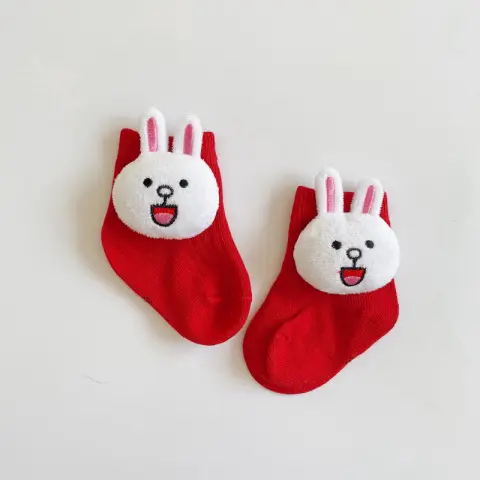 Cartoon Cotton Socks Doll