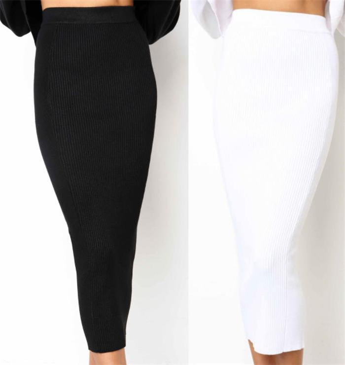 Bat long sleeve skirt suit