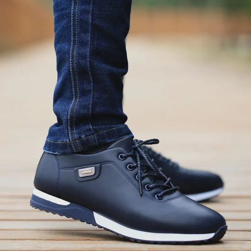 Waterproof Leather Sneakers