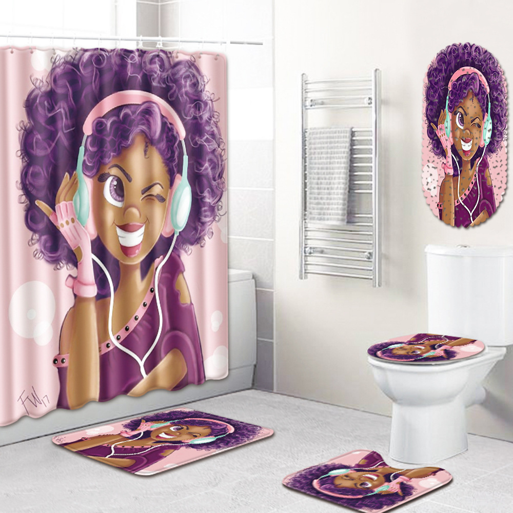 Title 5, Five-piece bathroom mat set