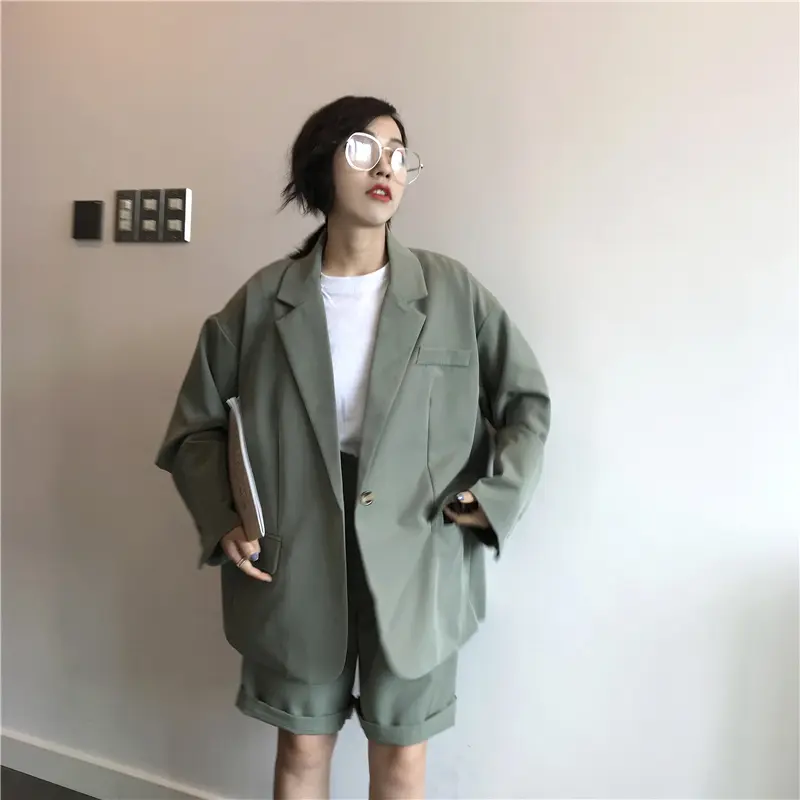 Long sleeve cardigan blazer