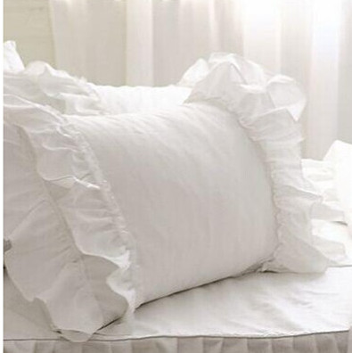 Pure cotton white pillowcase
