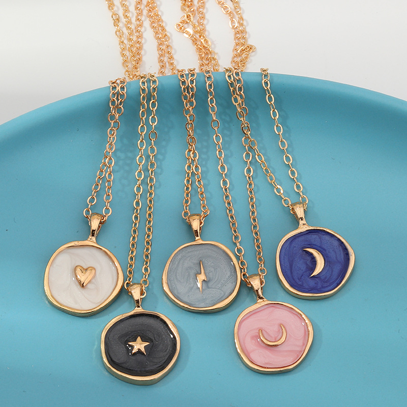 Love Moon Lightning Necklace