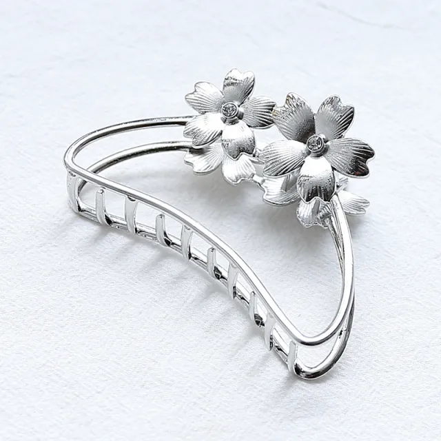 Retro extremely simple metal grip White K - Shop at LoveMi