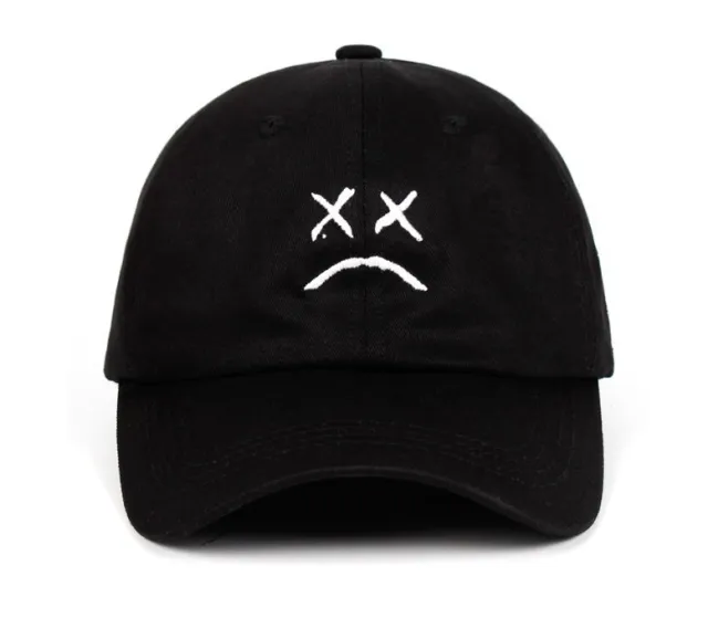 Cry face xxxtentacion baseball cap Black - Shop at LoveMi
