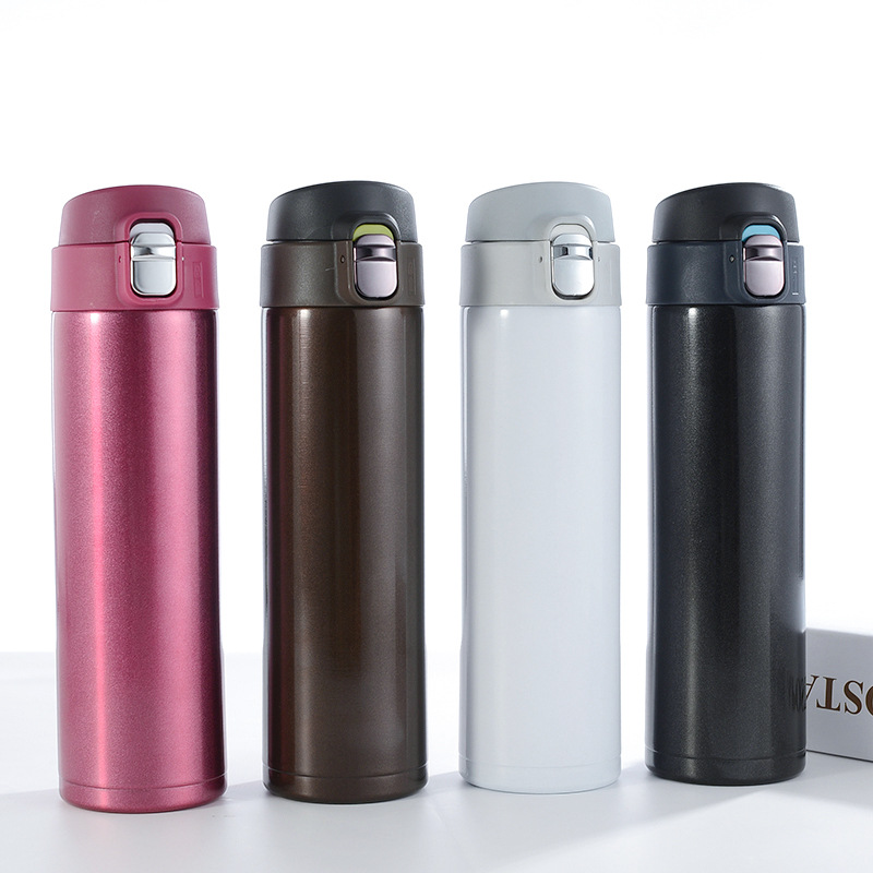 Vacuum stainless steel mug