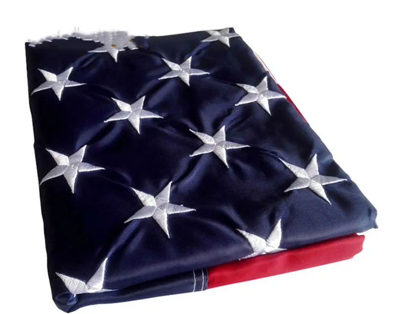 American Embroidery Flag - 150X90Cm