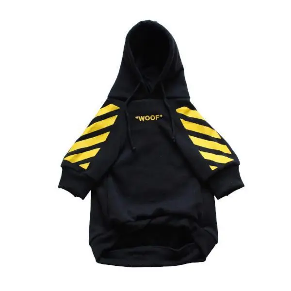 Fleecy puppy sweater - Black Rope