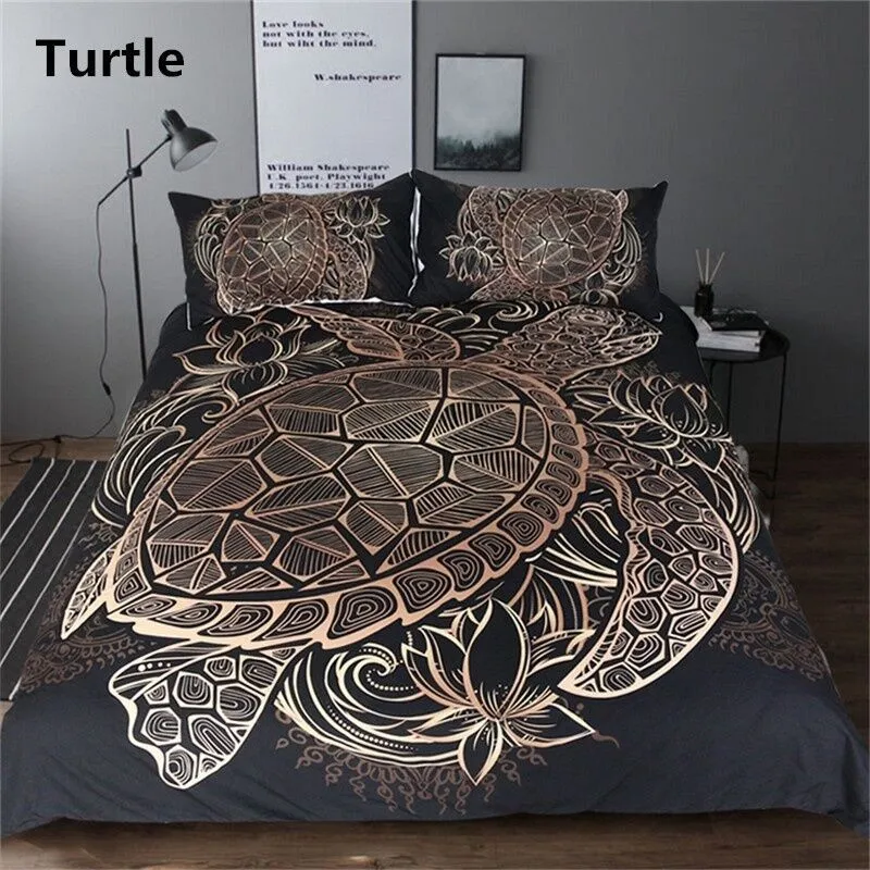Printed Duvet Cover - Eui135X300