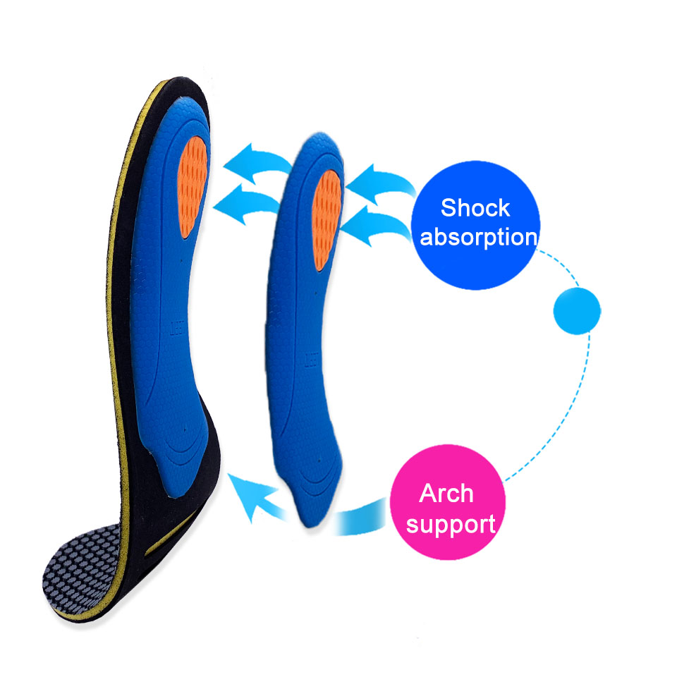 Foot arch correction insole