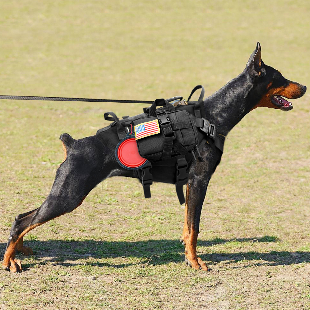 Dog outdoor vest tactical suit — view 4