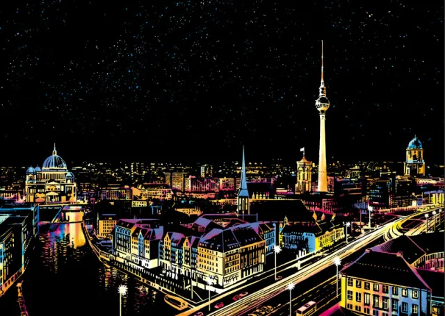 Scratch Painting Kratzmalerei Berlin - Shop at LoveMi