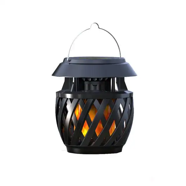 Courtyard landscape flame lamp atmosphere