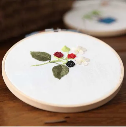 Jinhao handmade embroidery DIY material package Bright White - Shop at LoveMi