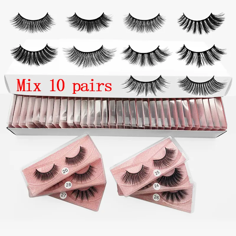 3d Mink Hair False Eyelashes