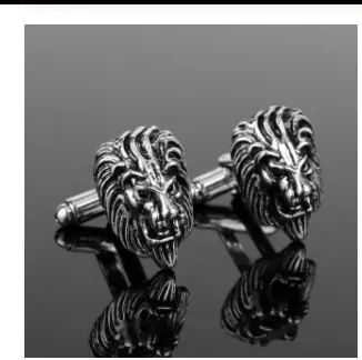 Animal Roaring Lion Cufflinks