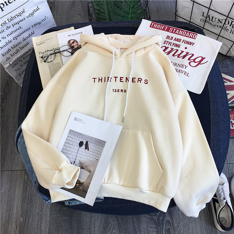 Women's hooded sweatshirt in White