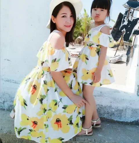 Women's and Floral Dress