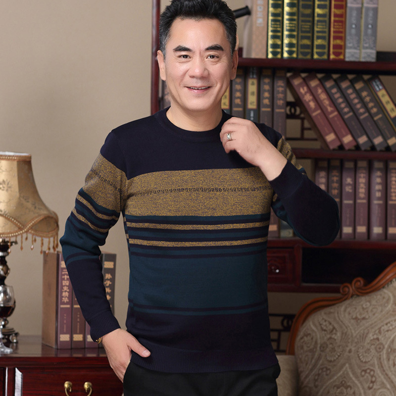 Plush and thickened round neck Pullover