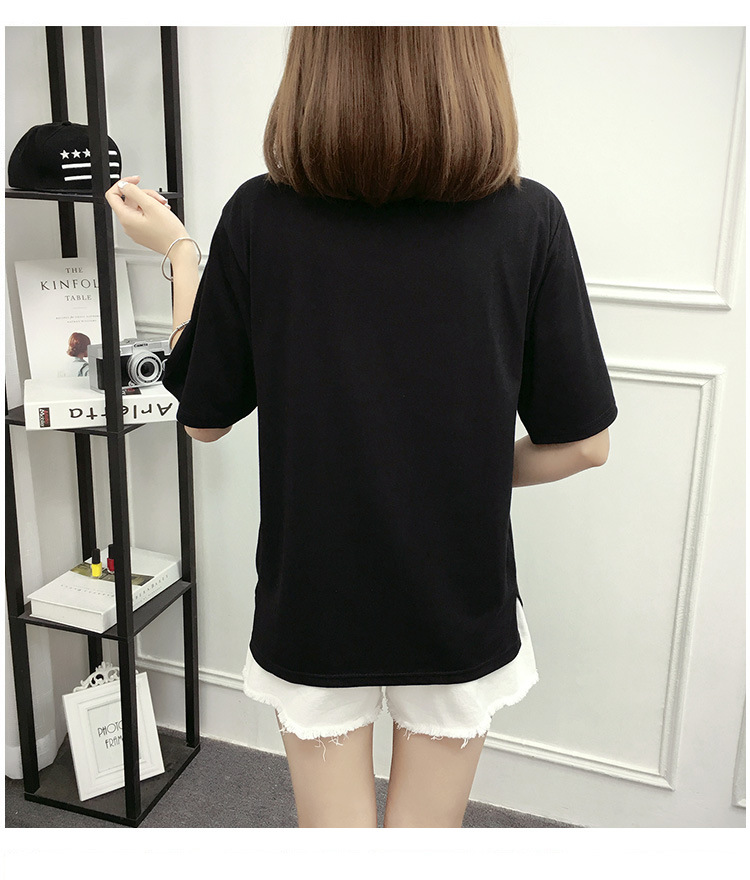 Summer ladies loose T-shirt