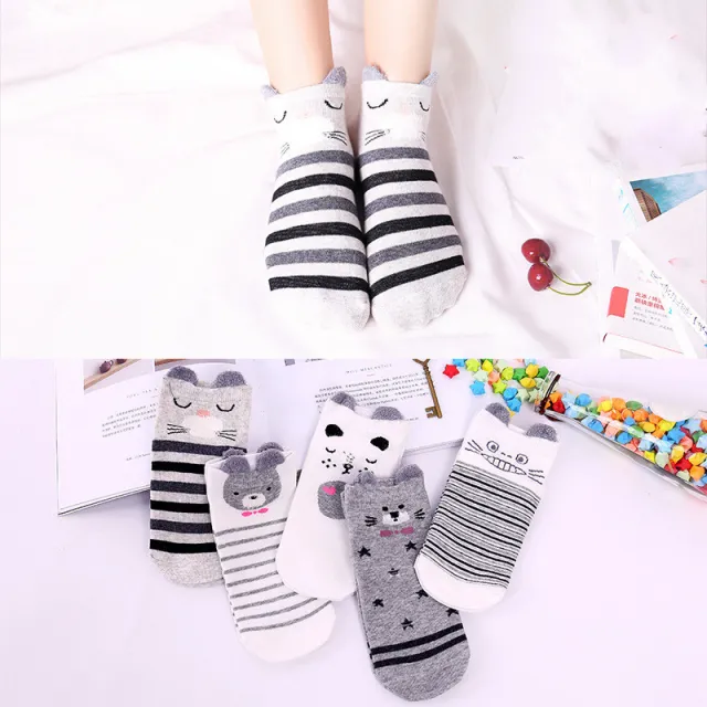 Invisible cute spring and autumn day socks 8624Style - Shop at LoveMi