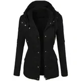 Women's fashion solid color lapel biker jacket Black - Shop at LoveMi