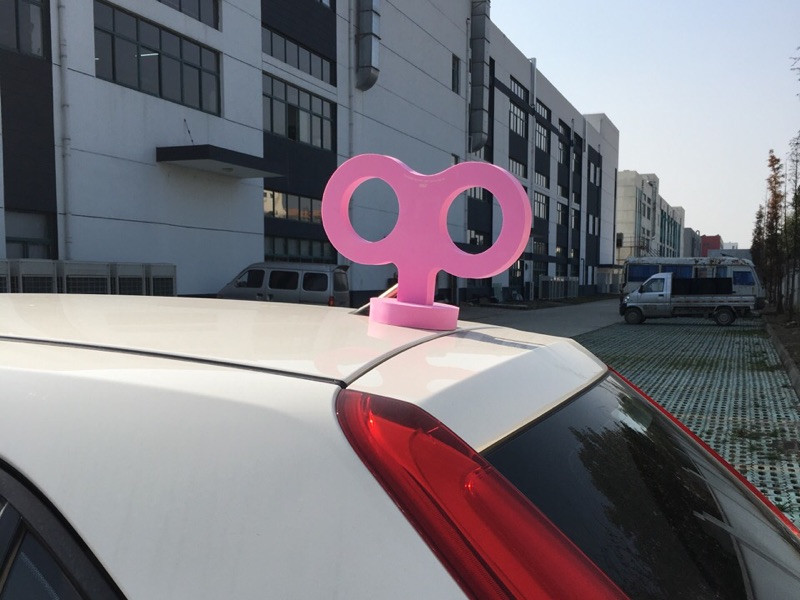Car clockwork decoration (Purple)
