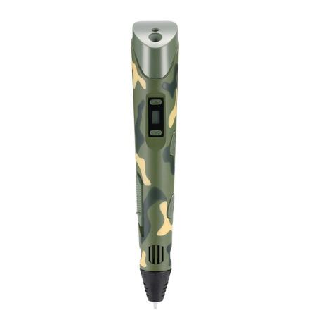 3D print pen 3D pen two generation graffiti 3D stereoscopic paintbrush children puzzle painting toys Camouflage USB