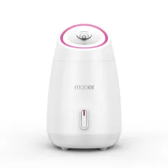 Face steamer, milk whitening, detoxification, skin softening, beauty apparatus, hot spray machine, household nano hydrating spray apparatus - White - View 1