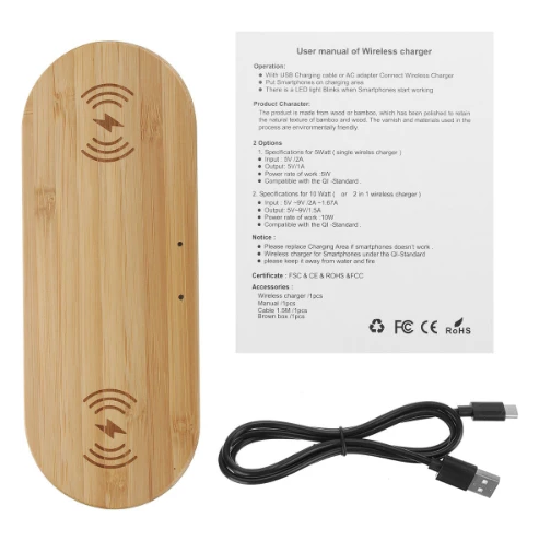 Wood Wireless Charger - Image 2