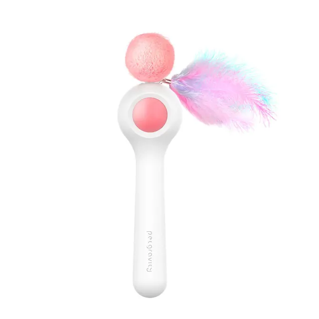 Gravity automatic telescopic funny cat stick Pink - Shop at LoveMi