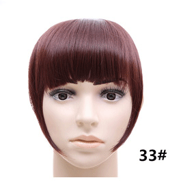 Hair Bangs Hairpiece Accessories Synthetic Fake Bangs B3 33 - Shop at LoveMi