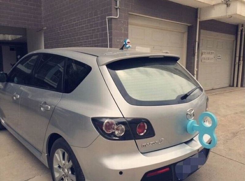 Car clockwork decoration (Purple)
