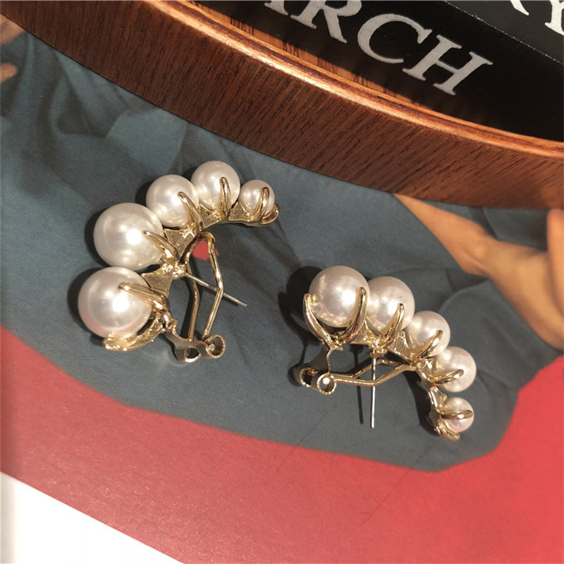 Michel Lobe Wrap Stud Earrings — foto 5