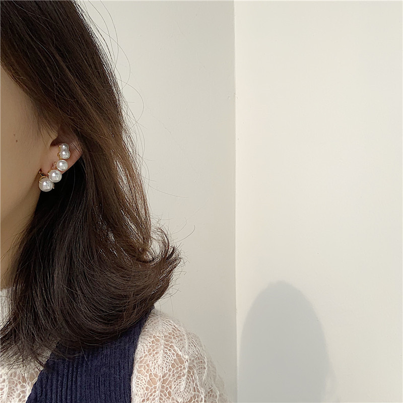 Michel Lobe Wrap Stud Earrings — foto 6