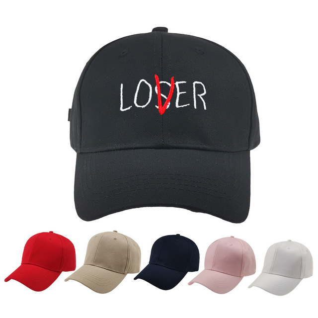 New loser letter loser embroidery baseball