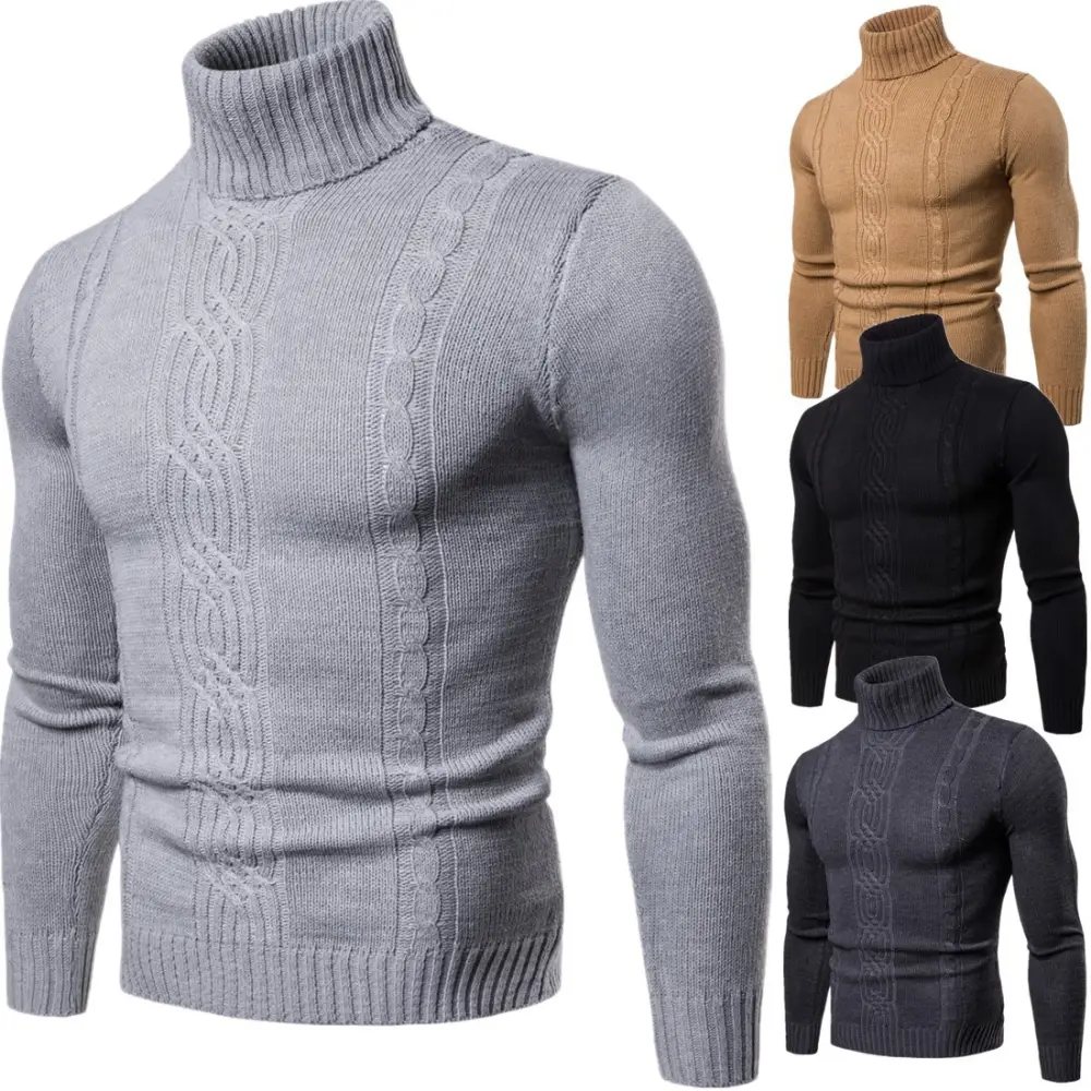 Jacquard Sweater England Casual Pullover