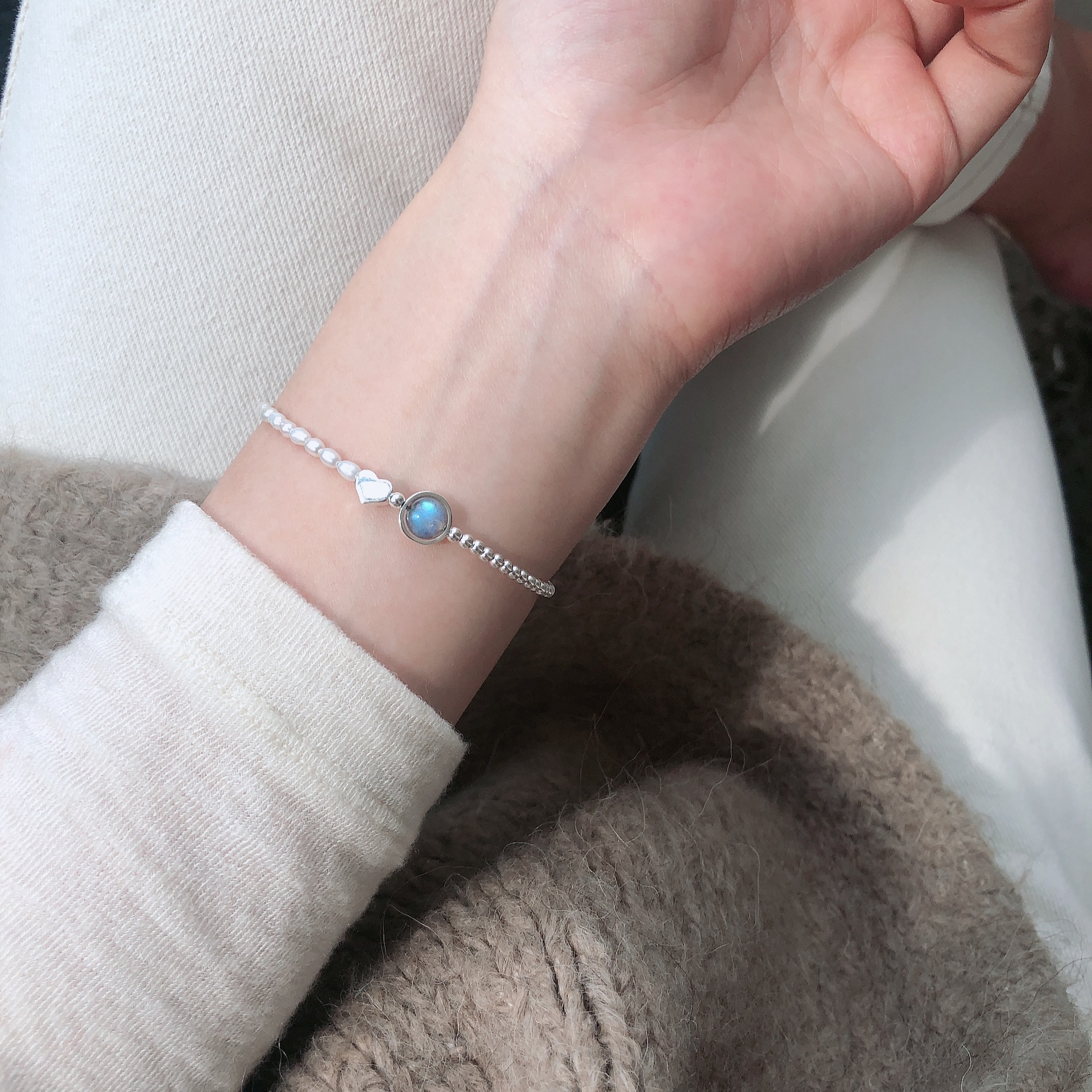 Moonstone Love Bracelet