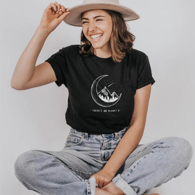 Male and female alphabet street short sleeves