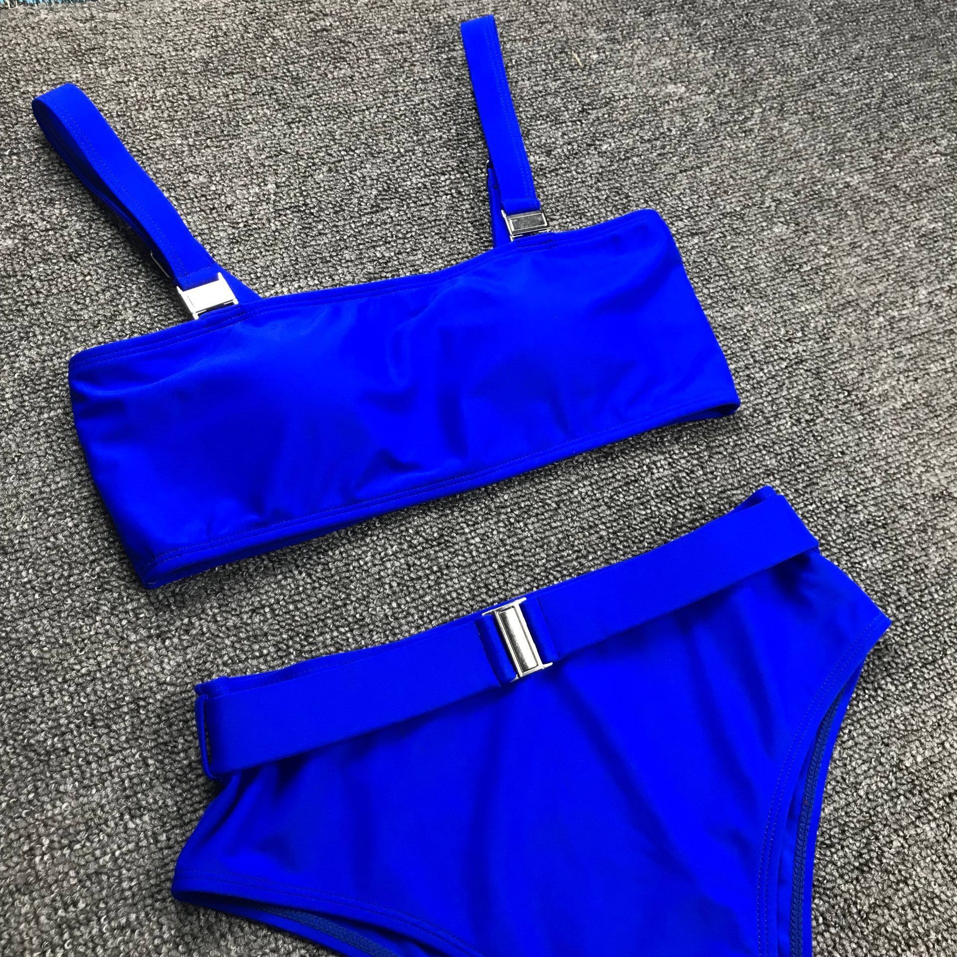 Multicolor high waist skinny slim