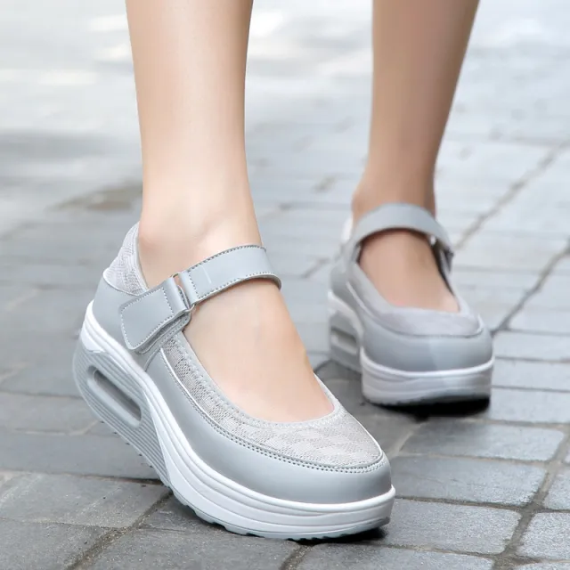 Platform shoes with soft soles Grey - Shop at LoveMi