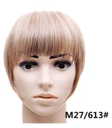 Hair Bangs Hairpiece Accessories Synthetic Fake Bangs - B3 M27 613 - View 1