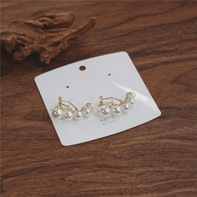 Michel Lobe Wrap Stud Earrings — foto 3